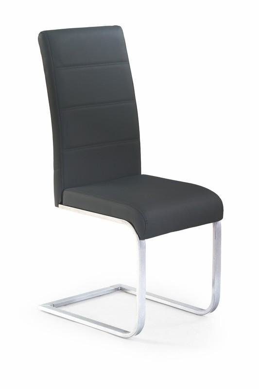 4 tooli komplekt K85, must цена и информация | Söögilaua toolid, köögitoolid | kaup24.ee