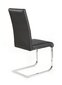 4 tooli komplekt K85, must hind ja info | Söögilaua toolid, köögitoolid | kaup24.ee