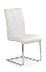 2 tooli komplekt K108, valge hind ja info | Söögitoolid, baaritoolid | kaup24.ee