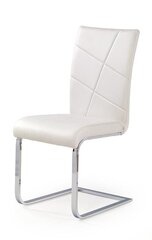 2 tooli komplekt K108, valge hind ja info | Söögitoolid, baaritoolid | kaup24.ee