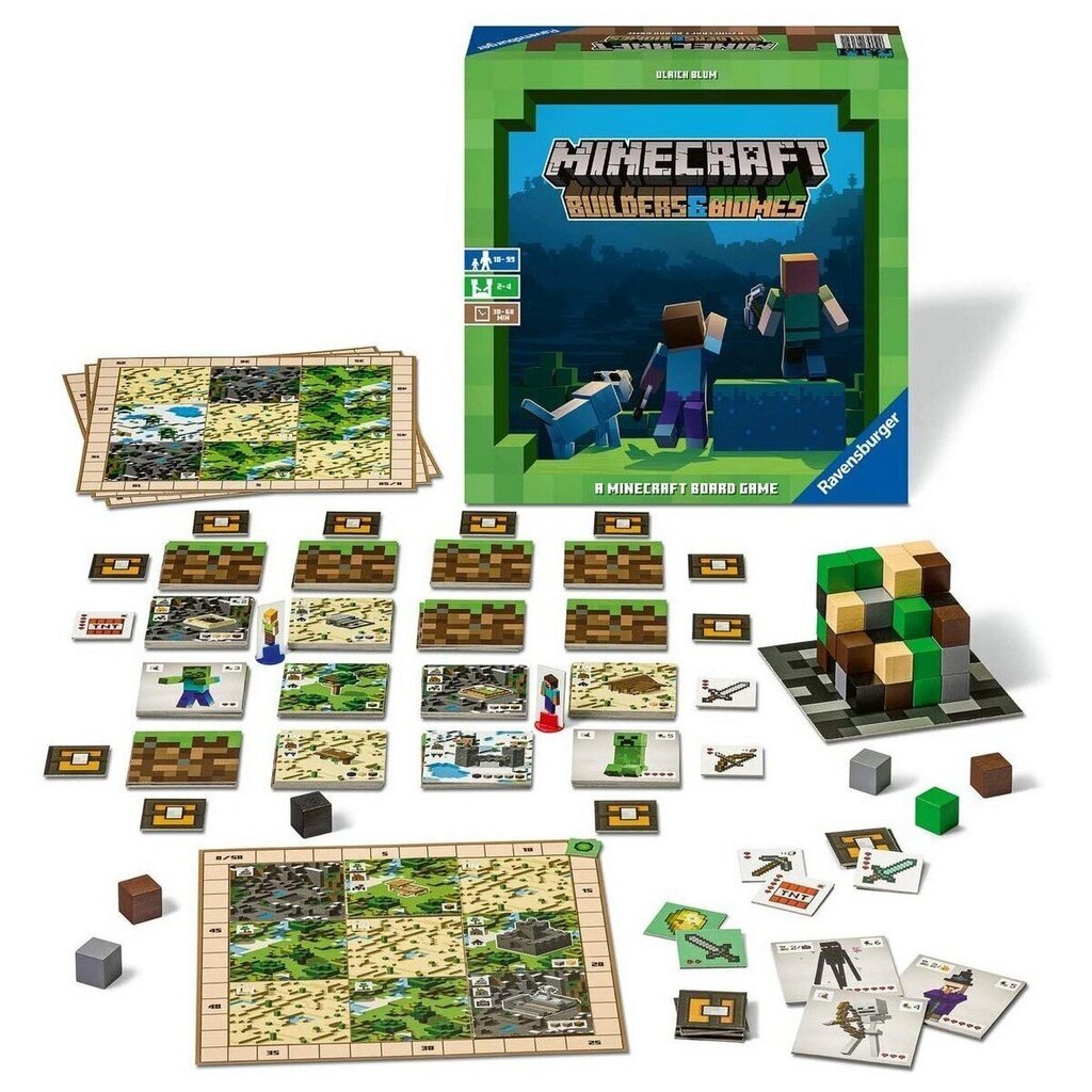 Lauamäng Ravensburger minecraft hind ja info | Fännitooted mänguritele | kaup24.ee