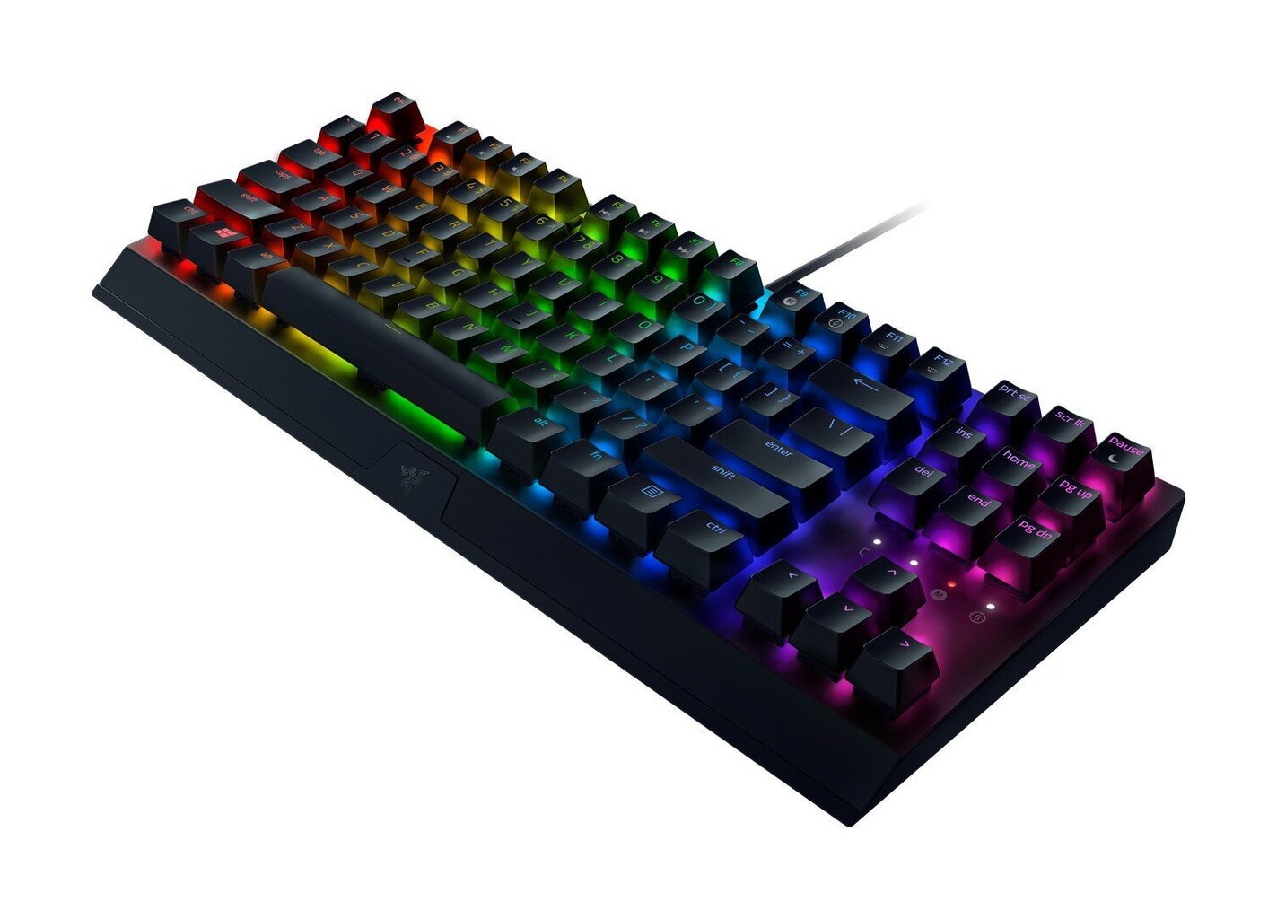 Razer BlackWidow V3 Tenkeyless Yellow Switch US hind ja info | Klaviatuurid | kaup24.ee