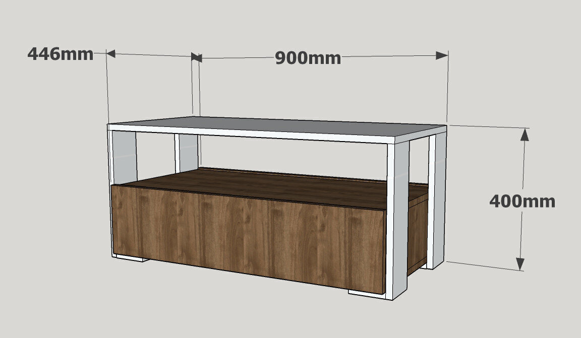 Diivanilaud Kalune Design, 745, valge цена и информация | Diivanilauad | kaup24.ee