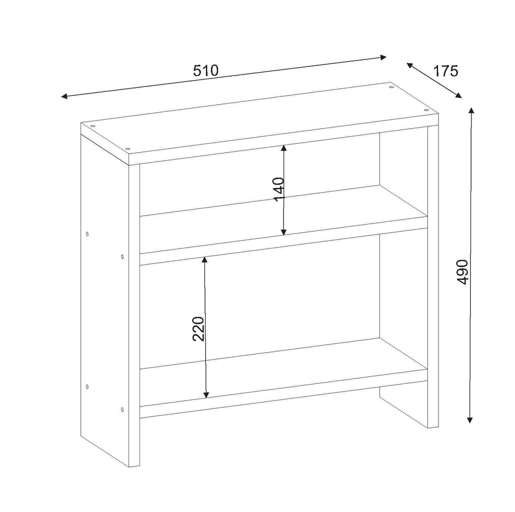 Diivanilaud Kalune Design 731(I), valge цена и информация | Diivanilauad | kaup24.ee