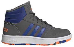 Adidas Обувь Hoops Mid 2.0 K Grey hind ja info | Laste spordijalatsid | kaup24.ee