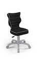Офисное кресло Entelo Petit VS01 4, черный/серый