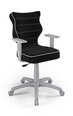 Офисное кресло Entelo Duo JS01 6, черный / серый
