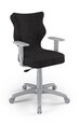 Офисное кресло Entelo Duo AT01 6, черное/серое
