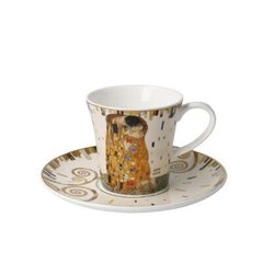 Поцелуй - Чашка для кофе 8,5 см Artis Orbis Gustav Klimt цена и информация | Оригинальные кружки | kaup24.ee