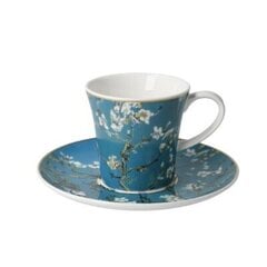 Kohvitass - sinine Mandlipuu 8,5 cm Artis orbis Vincent Van Gogh цена и информация | Оригинальные кружки | kaup24.ee