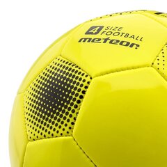 Футбольный мяч Meteor FBX, размер 4, желтый цена и информация | Футбольные мячи | kaup24.ee