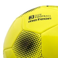 Jalgpallipall Meteor FBX, suurus 3, kollane цена и информация | Футбольные мячи | kaup24.ee