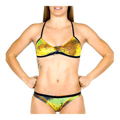 ujumisriided Head Wms Sws Marble Bikini Pipe Pbt Yellow hind ja info | Naiste ujumisriided | kaup24.ee