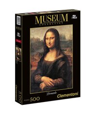 Pusle Clementoni Museum: Mona Lisa, 500 tk hind ja info | Pusled | kaup24.ee