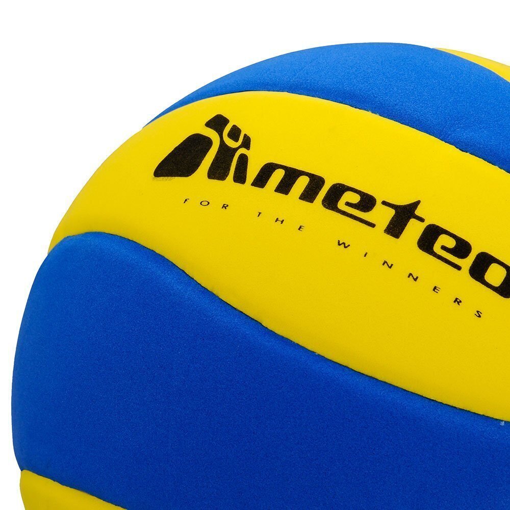 Võrkpalli pall Meteor, suurus 5, sinine/kollane hind ja info | Võrkpalli pallid | kaup24.ee