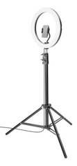Rõngaslamp GadgetMonster GDM-1023 цена и информация | Осветительное оборудование для фотосъемок | kaup24.ee