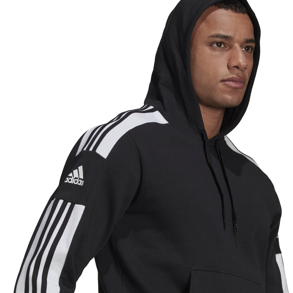 Adidas Džemprid SQ21 Sw Hood Black hind ja info | Meeste pusad | kaup24.ee