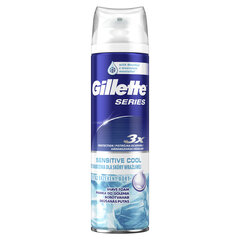 Raseerimisvaht GILLETTE Series Sensitive Cool, 250 ml hind ja info | Raseerimisvahendid | kaup24.ee