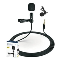 Mikrofon Platinet Lavalier Clip (45462) hind ja info | Mikrofonid | kaup24.ee