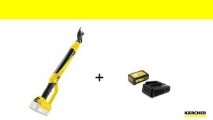 Аккумуляторный секатор Karcher и аккумуляторный комплект TLO 18-32 Battery + Battery Power 18/25 цена и информация | Кусторезы, ножницы для газона | kaup24.ee