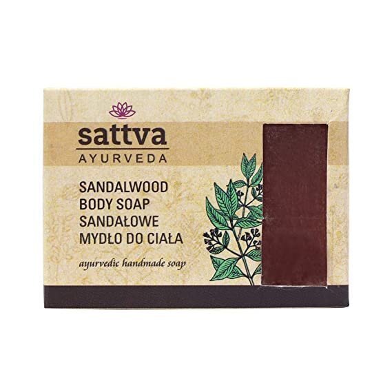 Seep sandlipuuga Sattva Ayurveda Sandalwood, 125 g цена и информация | Seebid | kaup24.ee