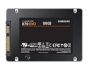 Samsung MZ-77E500BW цена и информация | Внутренние жёсткие диски (HDD, SSD, Hybrid) | kaup24.ee