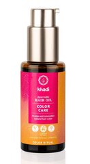 Juuksevärvi kaitseõli Color Care Khadi Naturprodukte 50 ml hind ja info | Maskid, õlid, seerumid | kaup24.ee