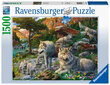 Pusle Ravensburger Hundid, 1500-osaline., 16598 цена и информация | Pusled | kaup24.ee