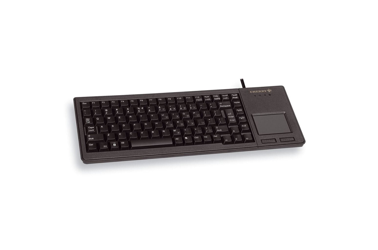 Juhtmega klaviatuur Cherry G84-5500 XS Touchpad, must цена и информация | Klaviatuurid | kaup24.ee