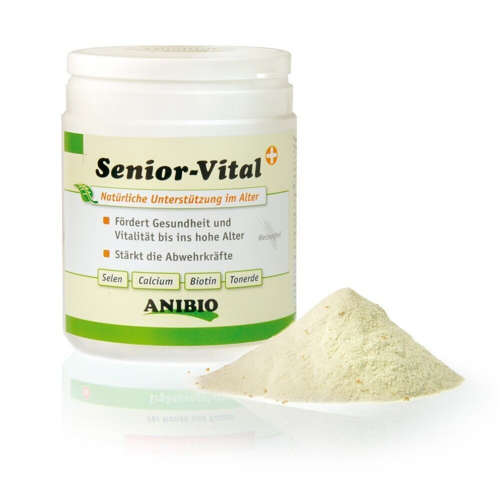 Anibio toidulisand vanematele koertele Senior-Vital, 450 g hind ja info | Toidulisandid ja parasiitide vastased tooted | kaup24.ee