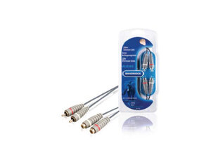 Насадка Bandridge BAL4305 2RCA - розетка 2RCA 5.0м цена и информация | Кабели и провода | kaup24.ee