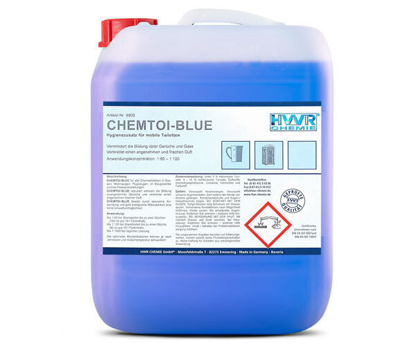 Mobiilsete ja kuivade tualettruumide vahend, Chemtoi-Blue, Hwr-Chemie, kontsentraat,1 l hind ja info | Puhastusvahendid | kaup24.ee