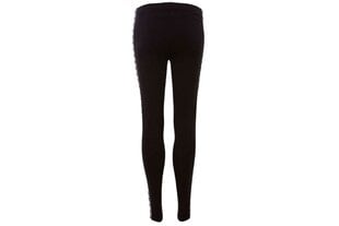 Спортивные брюки женские Kappa Isadoma Leggings 309075-19-4006, черные цена и информация | Спортивная одежда женская | kaup24.ee