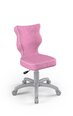 Офисное кресло Entelo Petit VS08 3, розовое/серое