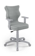 Детское офисное кресло Entelo Duo JS03 5, серое цена и информация | Офисные кресла | kaup24.ee