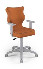 Офисное кресло Entelo Duo FC34 6, оранжевое/серое цена и информация | Офисные кресла | kaup24.ee