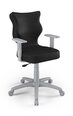Офисное кресло Entelo Duo VL01 6, черное/серое