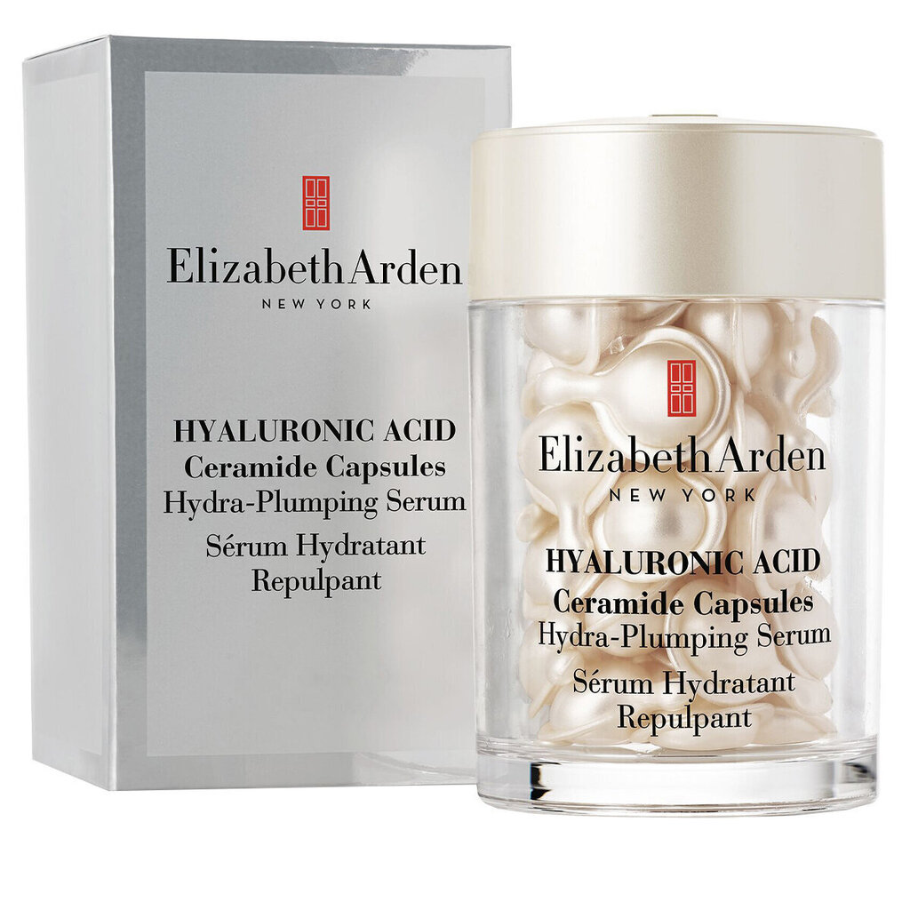 Seerumi kapslid koos hüaluroonhappega ja keramiididega näole Elizabeth Arden Hyaluronic Acid Ceramide, 30 tk. цена и информация | Näoõlid, seerumid | kaup24.ee