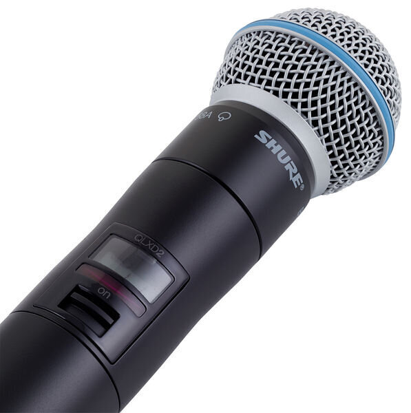Juhtmevaba mikrofon SHURE QLXD24E/B58 K51 цена и информация | Mikrofonid | kaup24.ee