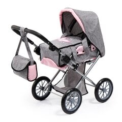 Nukukäru Bayer Dolls Pram City Star, hall hind ja info | Tüdrukute mänguasjad | kaup24.ee