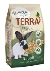 Vadigran täisväärtuslik sööt küülikutele Terra 1kg цена и информация | Корм для грызунов | kaup24.ee