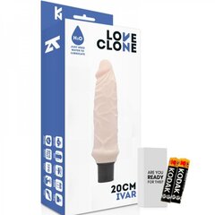 Loveclone vibreeriv veega libestuv dildo Ivar (20x4cm) hind ja info | Vibraatorid | kaup24.ee