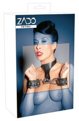 Наручники с ошейником Zado Leather Bondage Set of the O цена и информация | БДСМ и фетиш | kaup24.ee