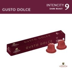 Кофейные капсулы Gran Caffe Garibaldi - Gusto Dolce, для кофемашин Nespresso®, 10 шт. цена и информация | Кофе, какао | kaup24.ee