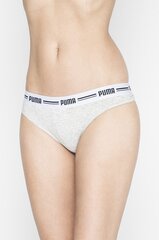 Naiste aluspüksid Puma Iconic Thong 2 tk. цена и информация | Трусики | kaup24.ee