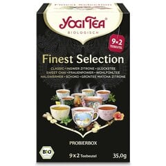 Teekomplekt Yogi Tea Finest Selection, 18 tk hind ja info | Tee | kaup24.ee