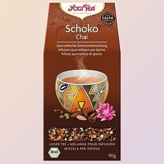 Šokolaadiga vürtsitatud ajurveda tee Yogi Tea , keskkonnasõbralik, lahtine, 90g цена и информация | Чай | kaup24.ee