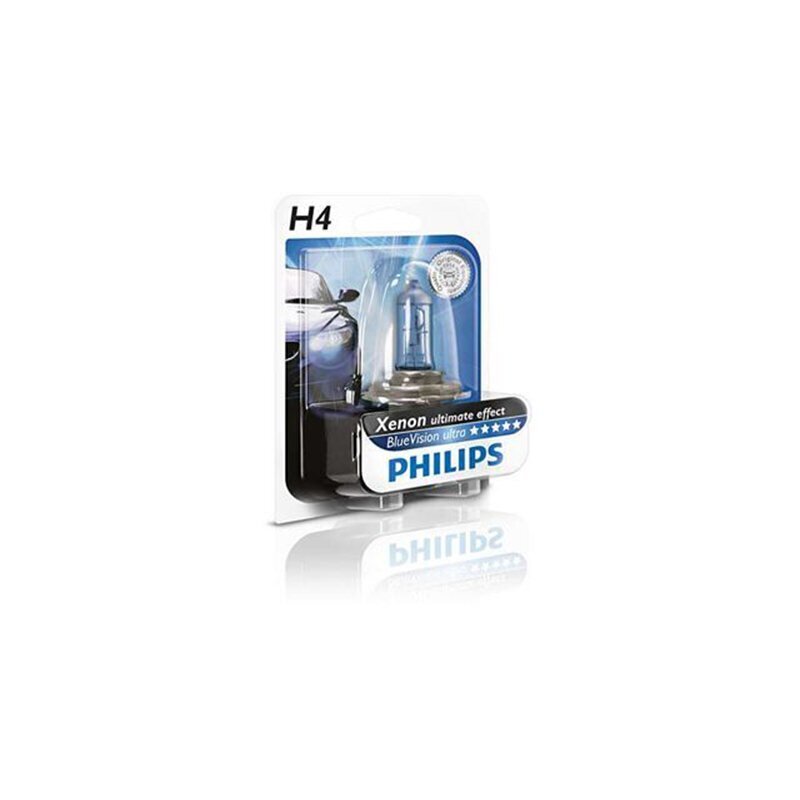 Lambipirn Philips BlueVision H4 60/55W 12V P43T hind ja info | Autopirnid | kaup24.ee