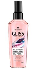 Сыворотка от секущихся кончиков Schwarzkopf Gliss Split Ends Miracle 75 мл цена и информация | Средства для укрепления волос | kaup24.ee