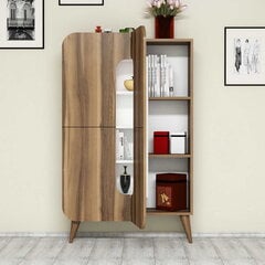 Kummut Kalune Design 845, 144 cm, pruun/valge цена и информация | Комоды | kaup24.ee